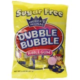 Dubble Bubble Sugar Free Gum, 3.25 oz Bag