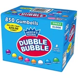 Dubble Bubble 1-Inch Gumballs, 850 Count Case, photo 1